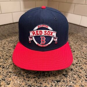 Vtg 90's Boston Red Sox New Era Pro Model Hat Snapback Made in USA Deadstock